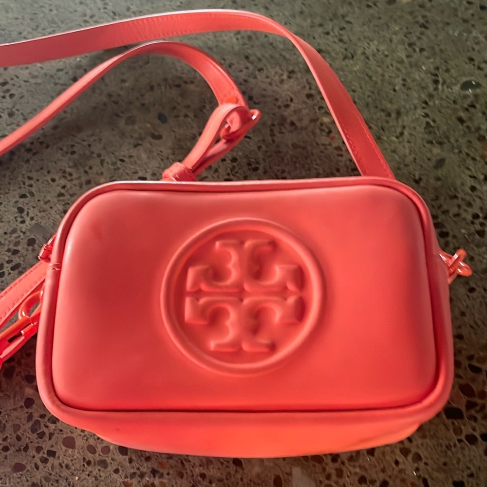 Tory Burch orange mini purse